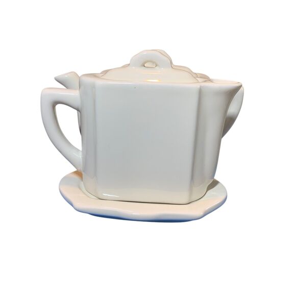 Restoration Hardware Cream Tea for Two Pour Deux Set Stoneware - Picture 6 of 11